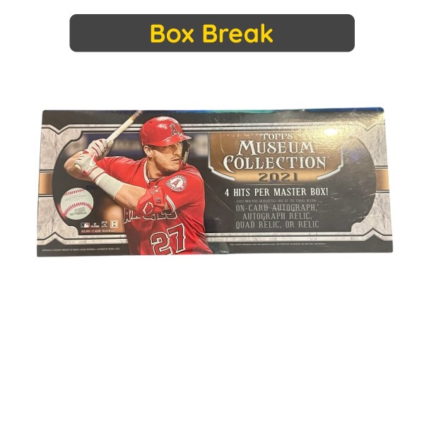 TOPPS 2021　MUSEUM COLLECTION　新品未開封ミニBOX JRI Cards | 2021 Topps Museum Collection Baseball Hobby Box