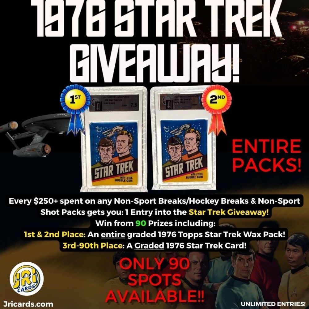 1976 Star Trek Giveaway